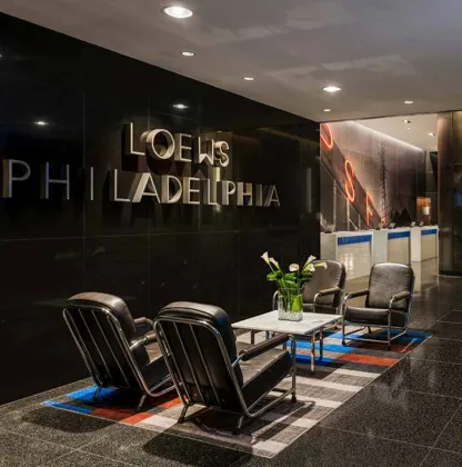 Loews Philadelphia — Interior detail